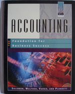 Accounting : the foundation for business success 5th ed. 詳細資料