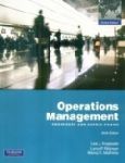 OPERATIONS MANAGEMENT PROCESSES AND SUPPLY CHAINS 9/e 詳細資料