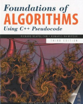 Foundations of Algorithms Using C   Pseudocode 詳細資料