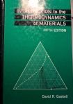 Introduction to the Thermodynamics of Materials 5th ed. 詳細資料