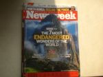 Newsweek－THE 7 MOST ENDANGERED WONDERS OF THE WORLD 詳細資料