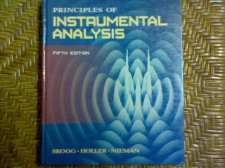 PRINCIPLES OF INSTRUMENTAL ANALYSIS 詳細資料