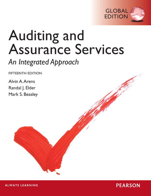 Auditing and Assurance Services 15e ISBN:0273790005 Arens 詳細資料