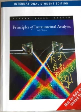 Principles of Instrumental Analysis 6/E 詳細資料