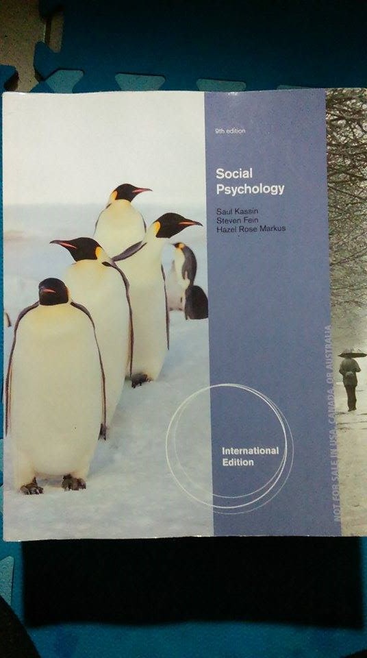 Social Psychology, International Edition 9th Edition 詳細資料