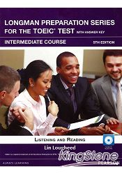 Longman Preparation Series for the TOEIC Test: Intermediate Course- 5/E W/MP3-AnswerKey-iTest 詳細資料