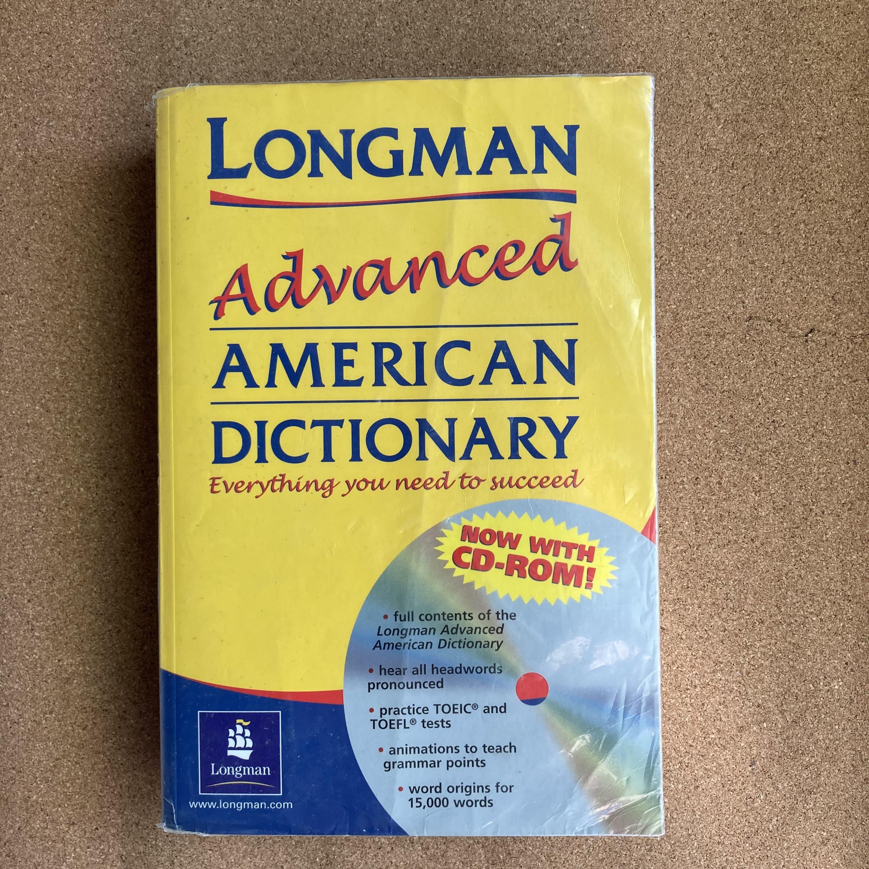 Longman advanced American dictionary 詳細資料