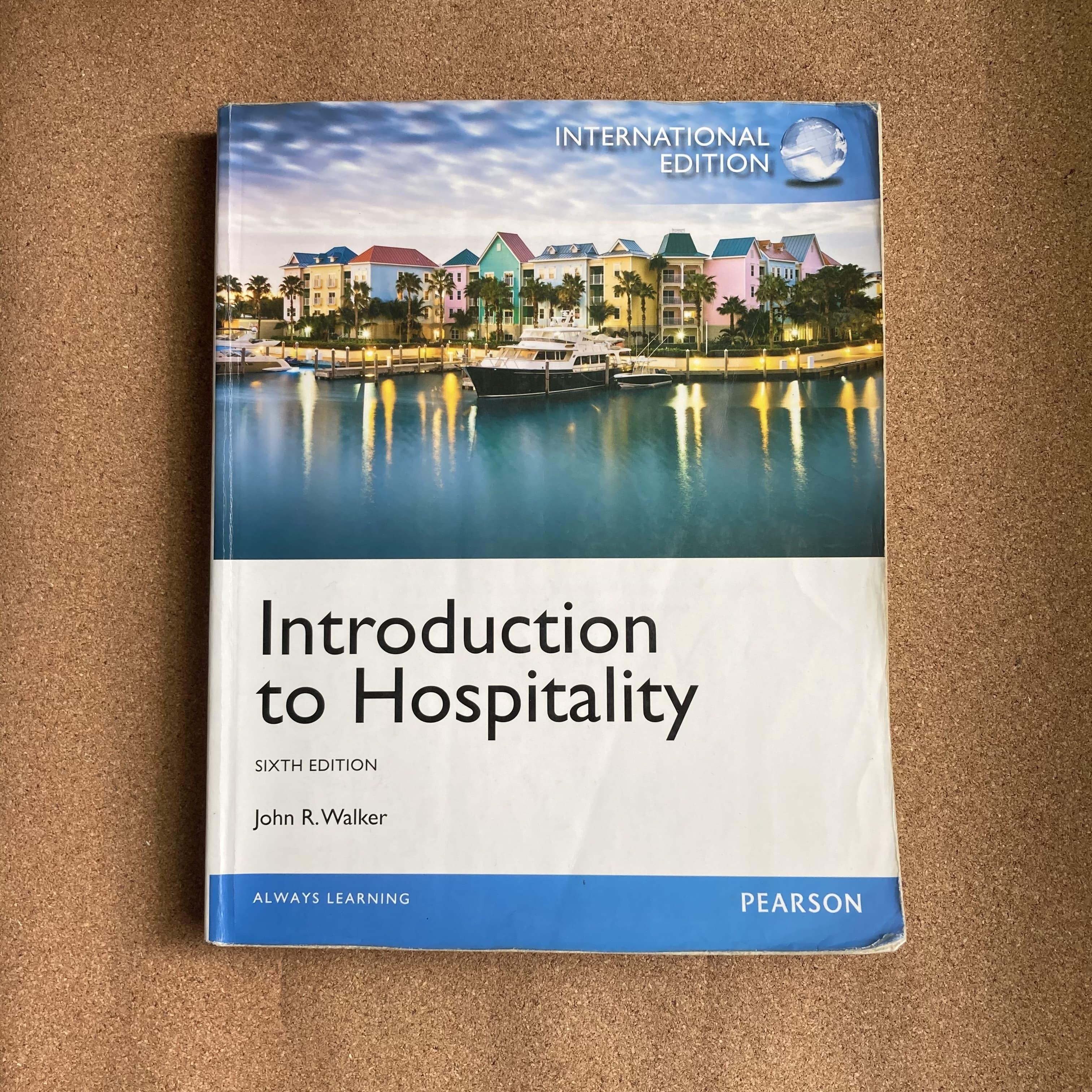 Introduction to hospitality  詳細資料