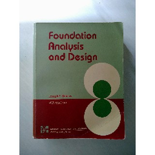 Foundation Analysis and Design 詳細資料