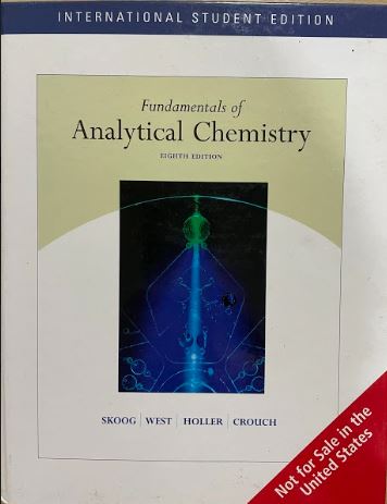 Fundamentals of Analytical Chemistry 8/e 分析化學 詳細資料
